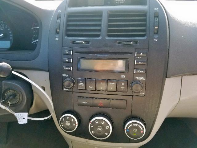 KNAFE221095656483 - 2009 KIA SPECTRA EX BLACK photo 9