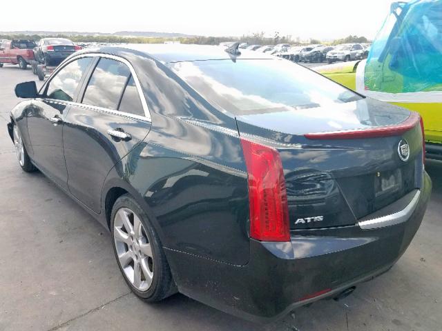 1G6AA5RX5D0140942 - 2013 CADILLAC ATS BLACK photo 3