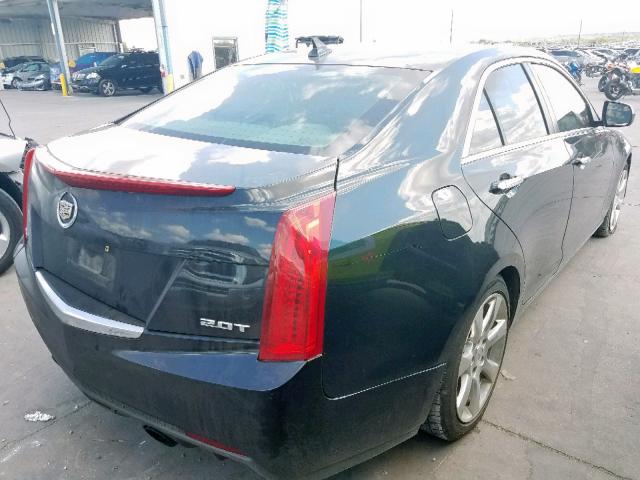 1G6AA5RX5D0140942 - 2013 CADILLAC ATS BLACK photo 4