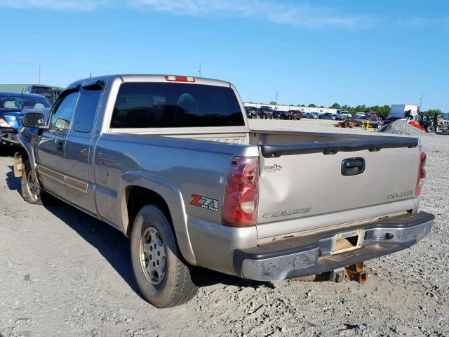 2GCEK19T031191799 - 2003 CHEVROLET SILVERADO BEIGE photo 3