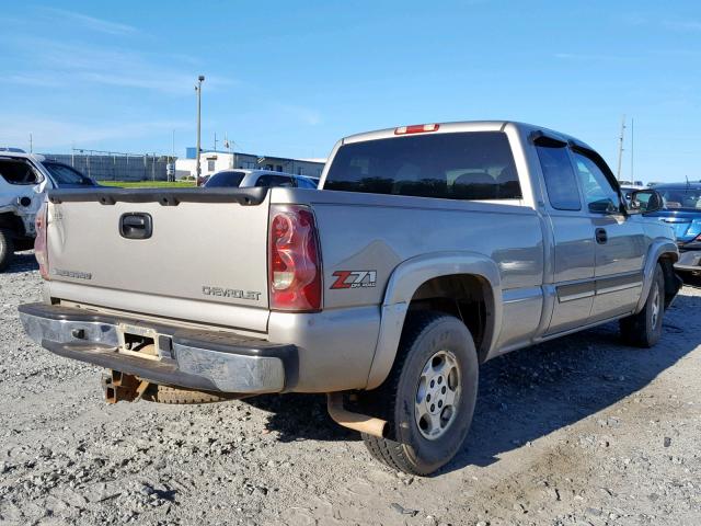 2GCEK19T031191799 - 2003 CHEVROLET SILVERADO BEIGE photo 4