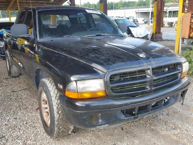 1B7GL2AX0YS624362 - 2000 DODGE DAKOTA QUA BLACK photo 1