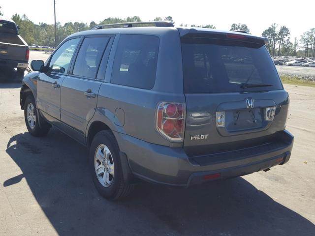 5FNYF28258B004755 - 2008 HONDA PILOT VP GREEN photo 3