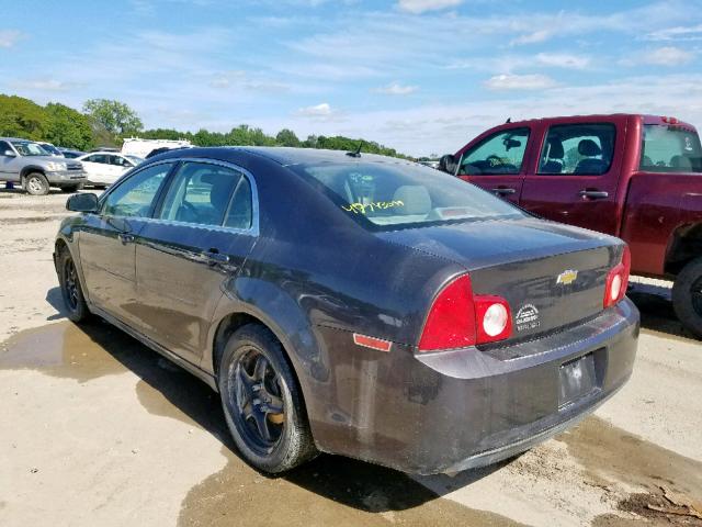 1G1ZB5E19BF330602 - 2011 CHEVROLET MALIBU LS GRAY photo 3