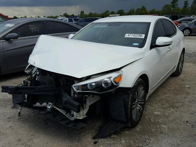 KNALN4D72G5216326 - 2016 KIA CADENZA LU WHITE photo 2