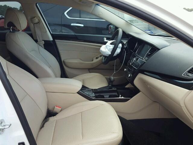 KNALN4D72G5216326 - 2016 KIA CADENZA LU WHITE photo 5