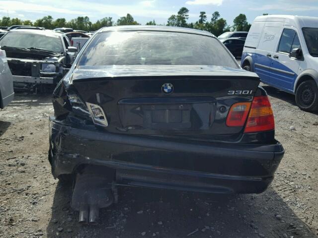 WBAEV53454KM33971 - 2004 BMW 330 I BLACK photo 10