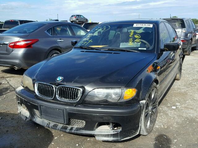 WBAEV53454KM33971 - 2004 BMW 330 I BLACK photo 2