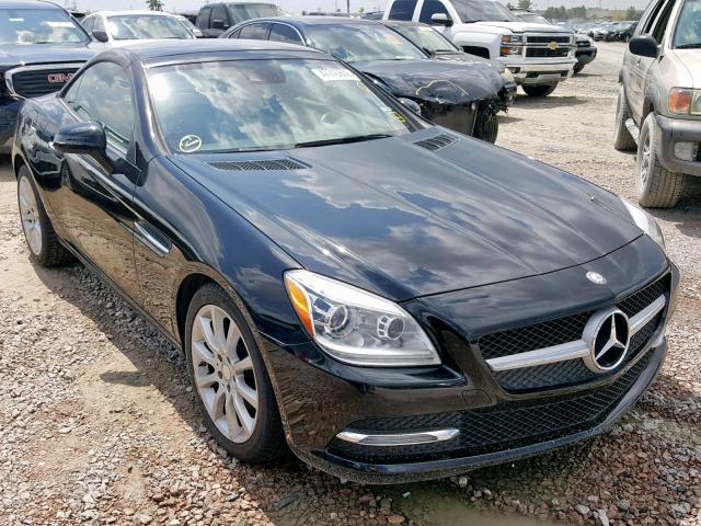 WDDPK3JAXGF123464 - 2016 MERCEDES-BENZ SLK 300 BLACK photo 1