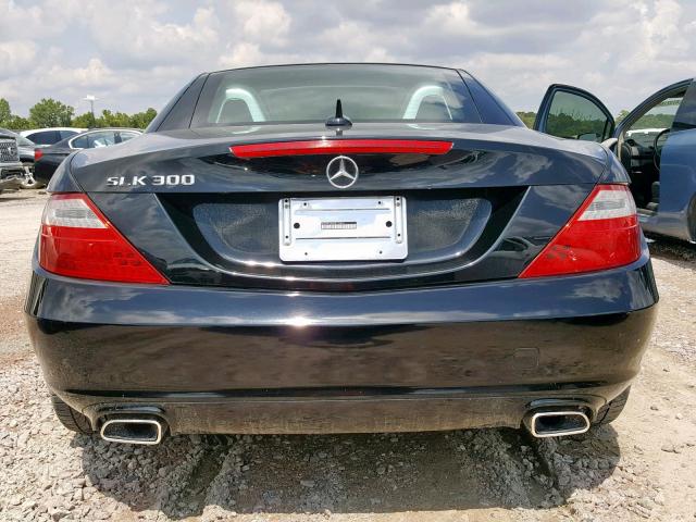 WDDPK3JAXGF123464 - 2016 MERCEDES-BENZ SLK 300 BLACK photo 6