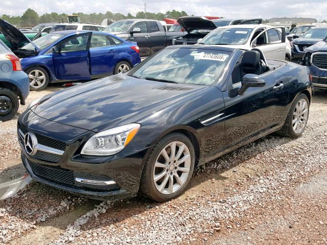 WDDPK3JAXGF123464 - 2016 MERCEDES-BENZ SLK 300 BLACK photo 9