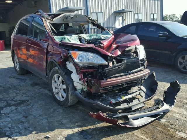 5J6RE48707L016364 - 2007 HONDA CR-V EXL MAROON photo 1