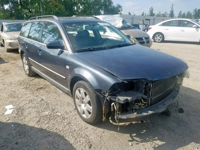 WVWWH63B33E374712 - 2003 VOLKSWAGEN PASSAT GLX GRAY photo 1