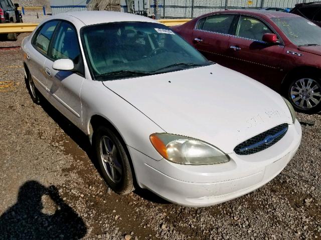 1FAFP55213A152676 - 2003 FORD TAURUS SES WHITE photo 1