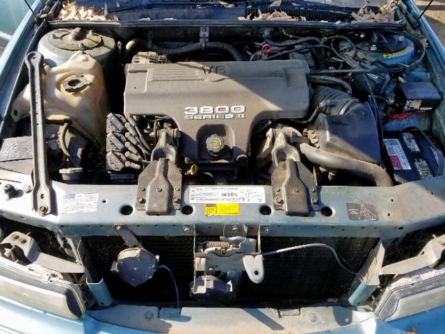 2G4WB52K2T1480062 - 1996 BUICK REGAL CUST GREEN photo 7