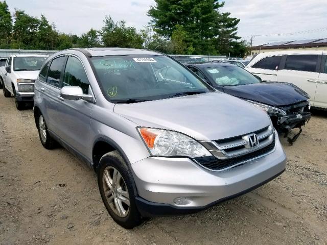 5J6RE4H71AL076791 - 2010 HONDA CR-V EXL SILVER photo 1