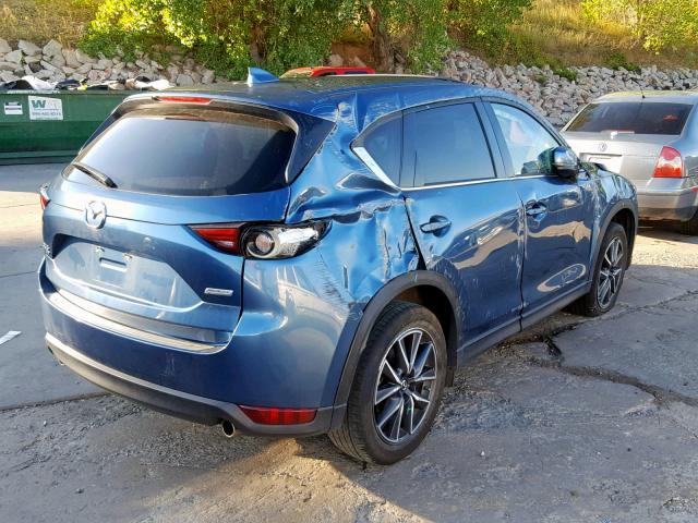 JM3KFBDL6H0147918 - 2017 MAZDA CX-5 GRAND BLUE photo 4