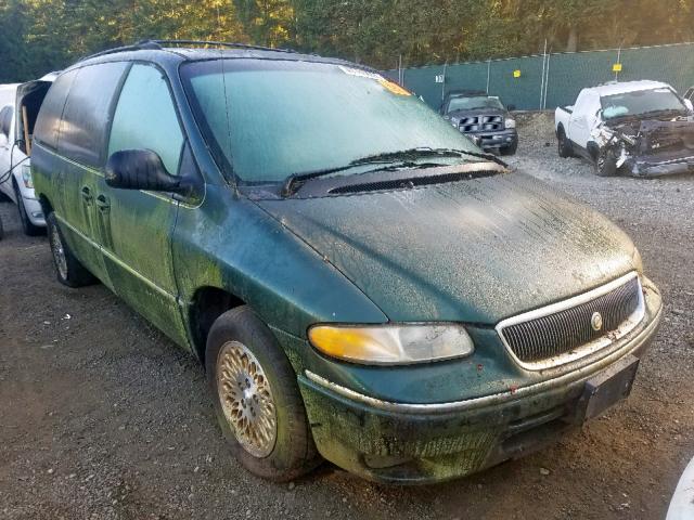 1C4GP64L9TB413416 - 1996 CHRYSLER TOWN & COU GREEN photo 1