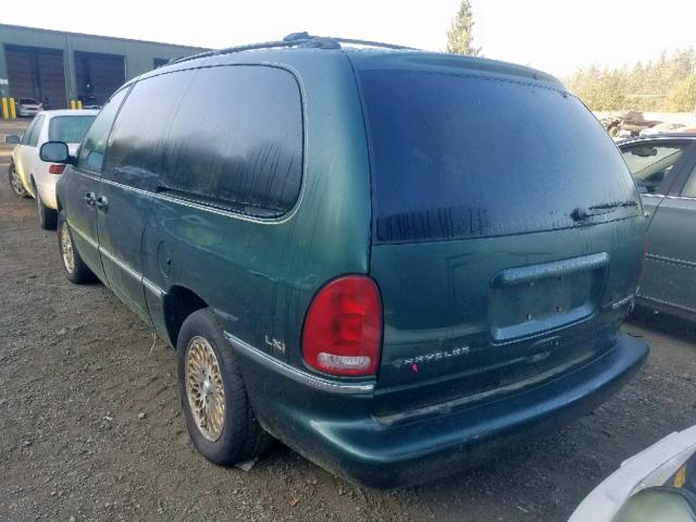 1C4GP64L9TB413416 - 1996 CHRYSLER TOWN & COU GREEN photo 3