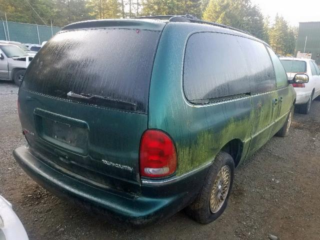 1C4GP64L9TB413416 - 1996 CHRYSLER TOWN & COU GREEN photo 4