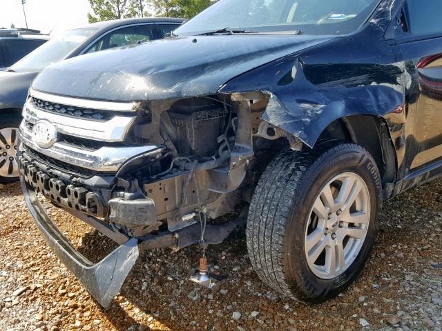 2FMDK3GC4BBA47302 - 2011 FORD EDGE SE BLACK photo 9