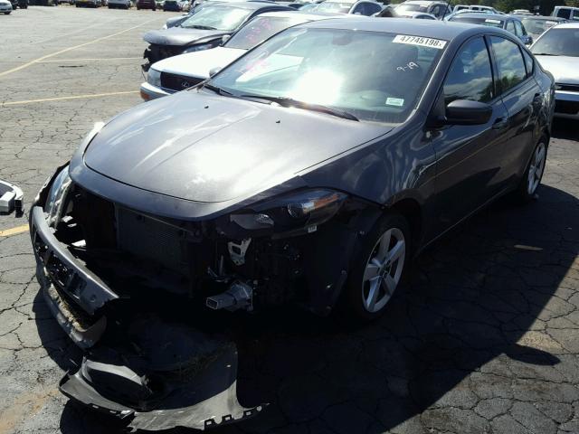 1C3CDFBB6GD766101 - 2016 DODGE DART SXT GRAY photo 2