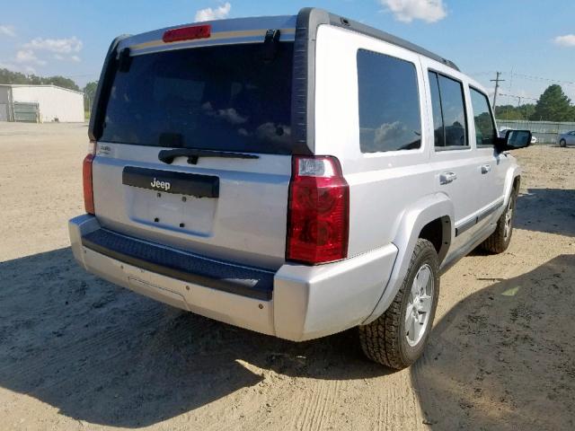 1J8HH48K58C189241 - 2008 JEEP COMMANDER 灰色 照片 4