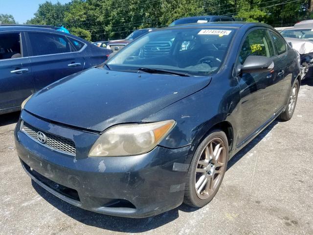 JTKDE167680261196 - 2008 TOYOTA SCION TC ნაცრისფერი ფოტო 2