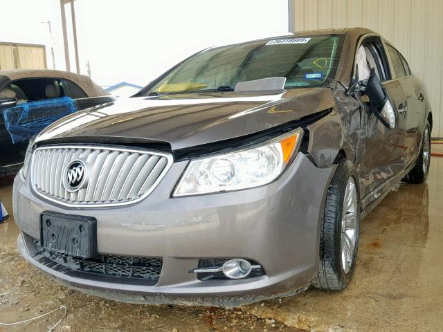 1G4GC5EG2AF286503 - 2010 BUICK LACROSSE C BROWN photo 2