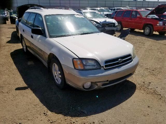 4S3BH6653Y7637748 - 2000 SUBARU LEGACY OUT WHITE photo 1