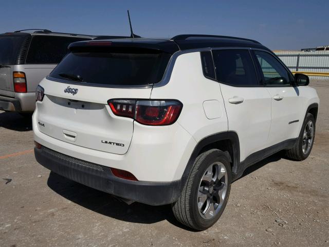 3C4NJDCB9JT223102 - 2018 JEEP COMPASS LI WHITE photo 4