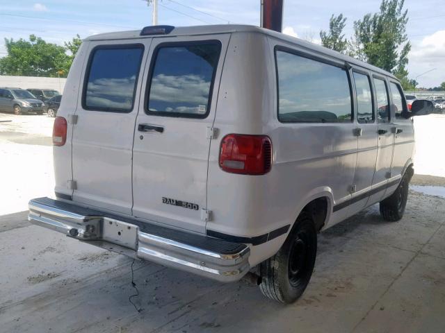 2B7KB31Z3XK542588 - 1999 DODGE RAM VAN B3 WHITE photo 4