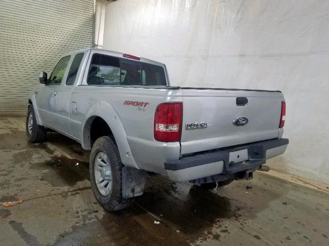 1FTLR4FE0BPA11751 - 2011 FORD RANGER SUP SILVER photo 3