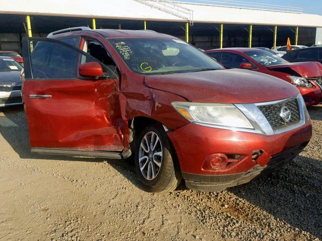 5N1AR2MMXDC631034 - 2013 NISSAN PATHFINDER RED photo 1