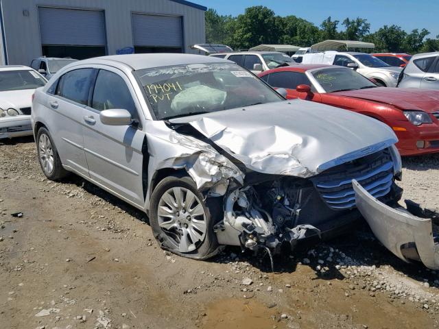 1C3CCBAB5CN225977 - 2012 CHRYSLER 200 LX SILVER photo 1