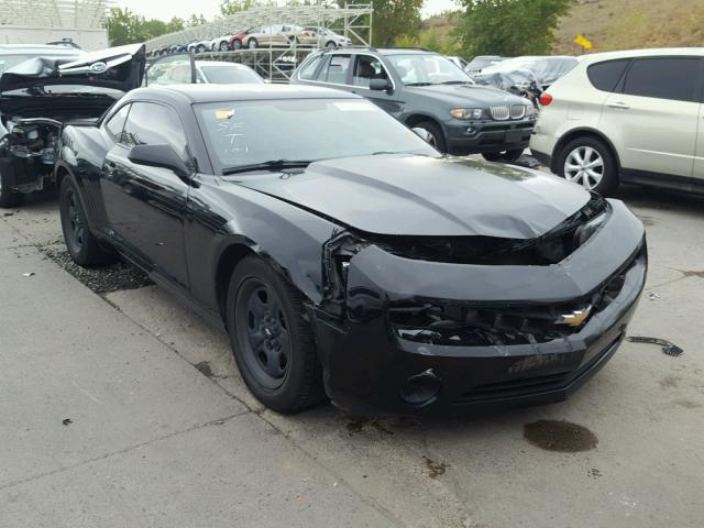 2G1FA1E3XD9136088 - 2013 CHEVROLET CAMARO LS BLACK photo 1