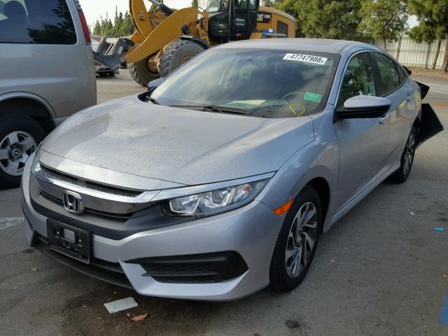 19XFC2F73JE204558 - 2018 HONDA CIVIC EX Grau Foto 2