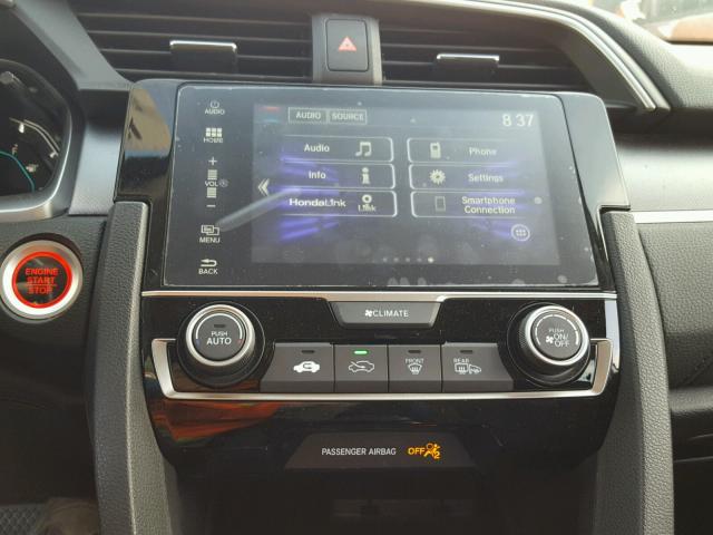 19XFC2F73JE204558 - 2018 HONDA CIVIC EX Grau Foto 9