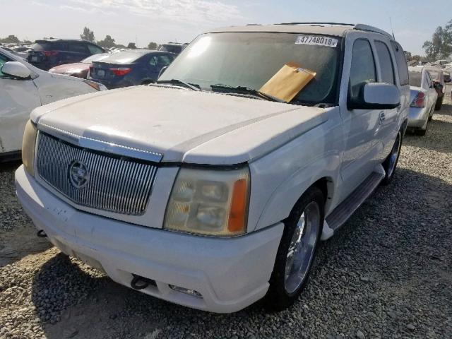 1GYEK63N32R105344 - 2002 CADILLAC ESCALADE L WHITE photo 2