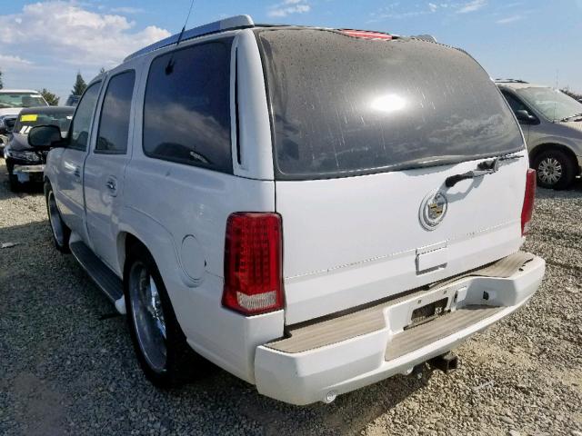 1GYEK63N32R105344 - 2002 CADILLAC ESCALADE L WHITE photo 3