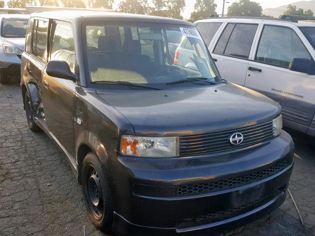 JTLKT324X64087445 - 2006 TOYOTA SCION XB შავი ფოტო 1