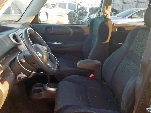 JTLKT324X64087445 - 2006 TOYOTA SCION XB შავი ფოტო 5