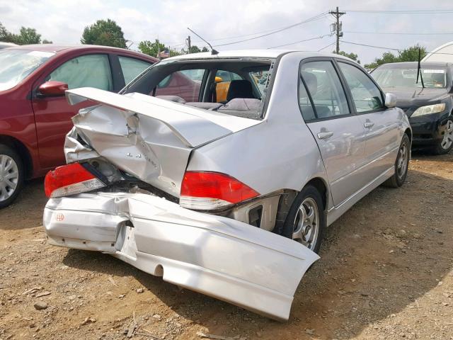 JA3AJ86EX2U072207 - 2002 MITSUBISHI LANCER OZ SILVER photo 4