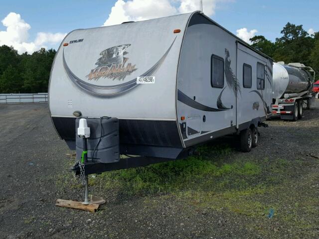 1SE200M25EC000286 - 2014 SKYLINE TRAILER GRAY photo 2