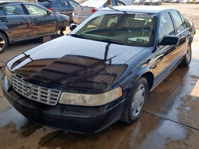 1G6KS54Y3XU900381 - 1999 CADILLAC SEVILLE SL BLACK photo 2