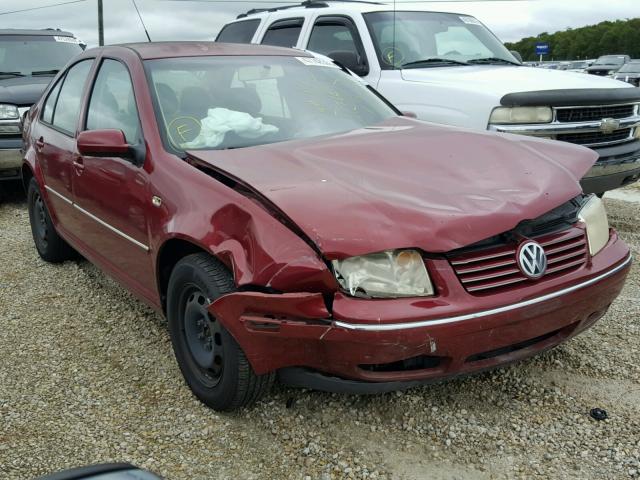 3VWRK69MX4M043187 - 2004 VOLKSWAGEN JETTA GL MAROON photo 1