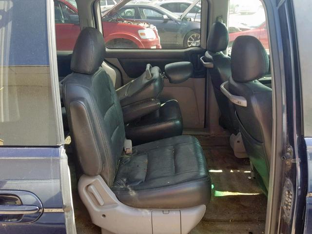 5FNRL18604B003968 - 2004 HONDA ODYSSEY EX BLUE photo 6