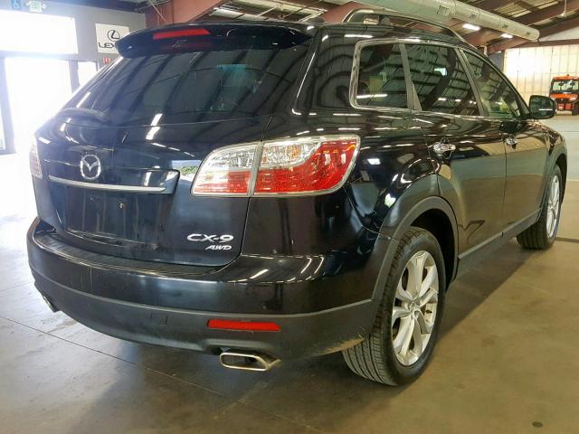 JM3TB3DV9B0305456 - 2011 MAZDA CX-9 BLACK photo 4