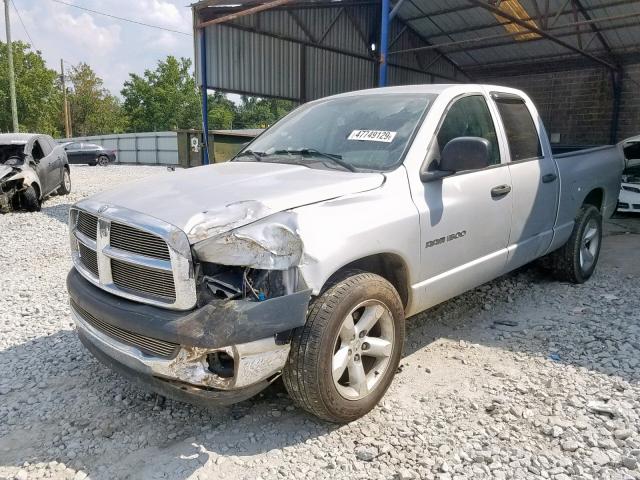 1D7HA18N33S279402 - 2003 DODGE RAM 1500 S SILVER photo 2