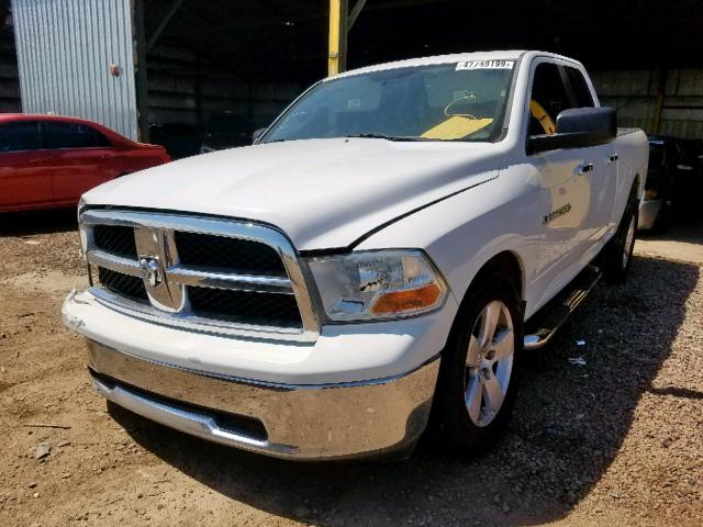 1C6RD6GP2CS225327 - 2012 DODGE RAM 1500 S WHITE photo 2